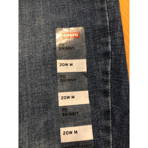 Levi's Women's Size 20W 711 Skinny Jeans NEW - Picture 10 of 11